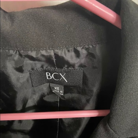 BCX Black One Button Jacket - Picture 2 of 3
